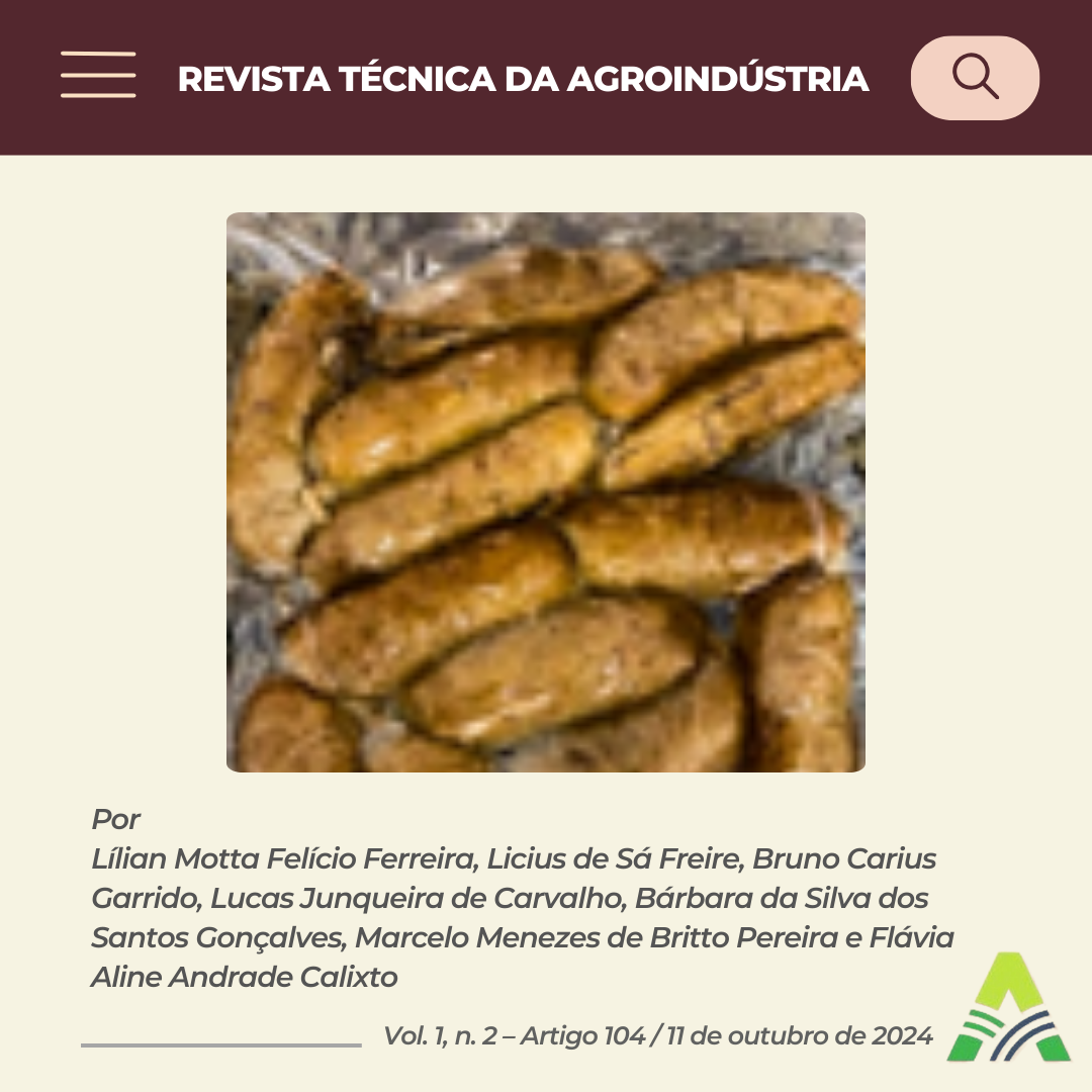 PRODUÇÃO DE LINGUIÇA DE TRUTA DEFUMADA COM PINHÃO: IMPACTOS NA QUALIDADE NUTRICIONAL E INOVAÇÃO